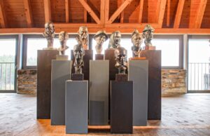 Charaktere der Weststeiermark in Form verwandelt