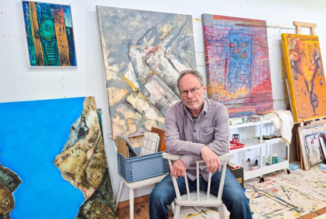 Walter Köstenbauer in seinem Grazer Atelier ©Köst (Medium)