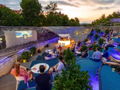 Großes Kino auf der Murinsel